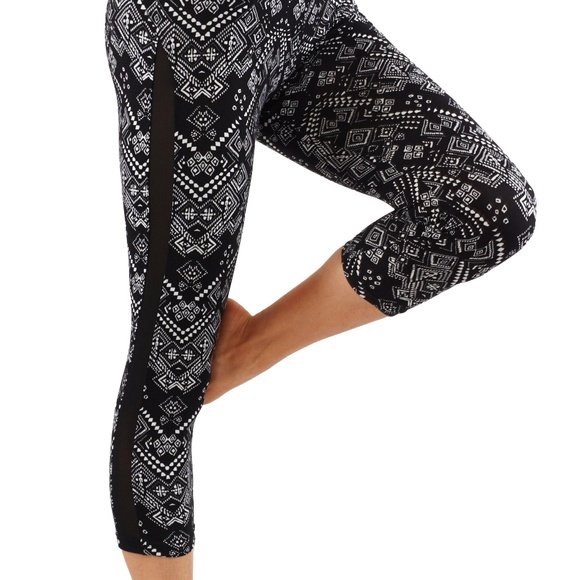 Super soft Leggings with mesh CP11-05 - Picture 2 of 5